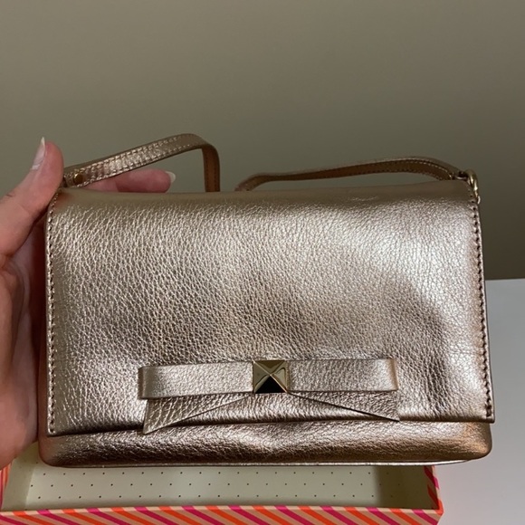 Kate Spade Carah Rose Gold Crossbody - Picture 2 of 8